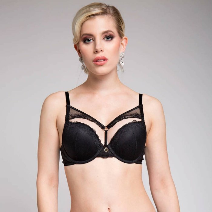 Diamor Penelope Push Up bra with lace straps