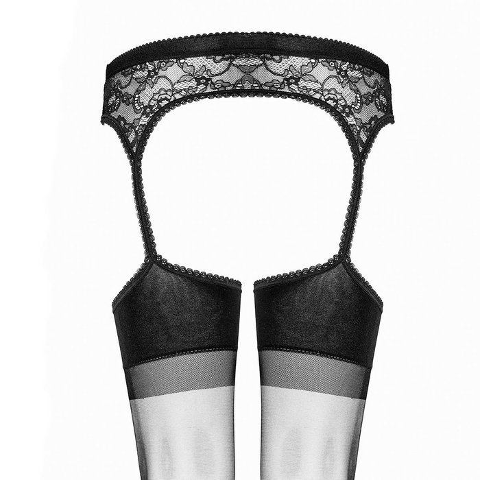 Escora Accessoires stockings with garter belt